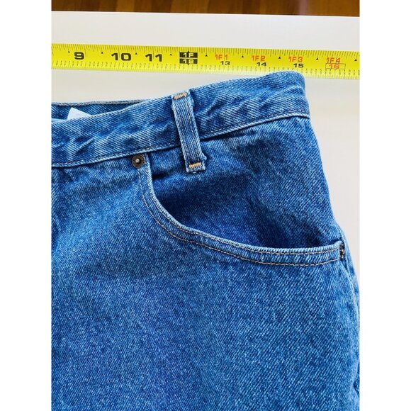 Vintage Pendleton Women's 16 100% Cotton Mom Jeans High Rise Made in Canada - Picture 9 of 11